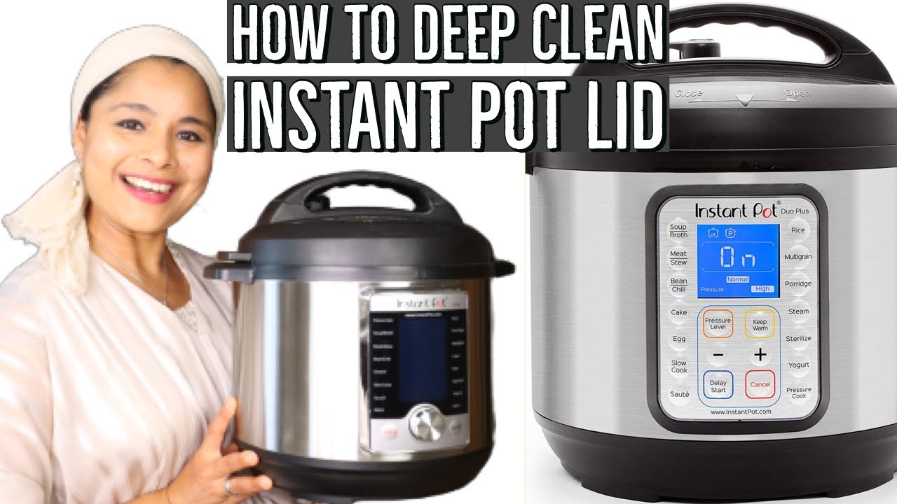 How do I open and remove the lid of Instant Pot Duo 7-in-1