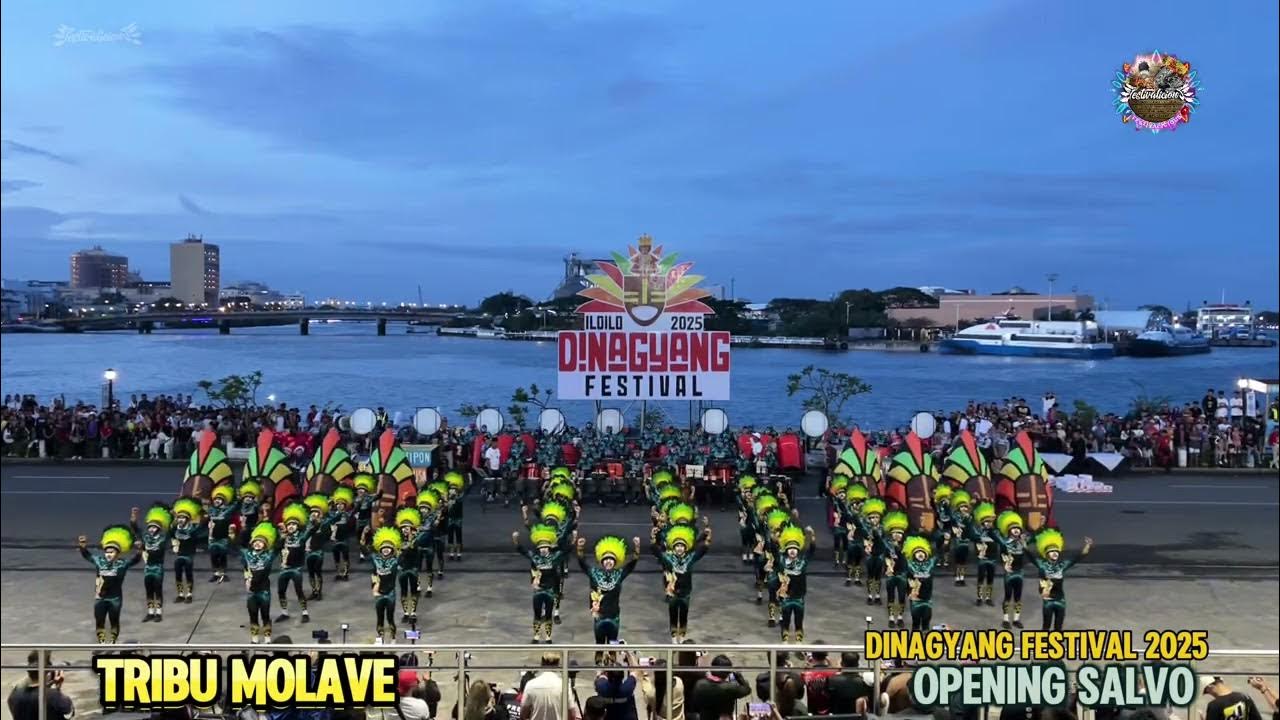 TRIBU MOLAVE DINAGYANG FESTIVAL 2025 OPENING SALVO YouTube
