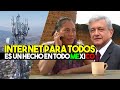 Internet para todos, un gran proyecto de AMLO, CFE y Altan Redes, avanzan por todo Mexico.