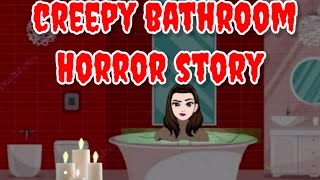 Animated creepy bathroom horror story || Hindi Bhutiya Kahaniya || hindi horror story