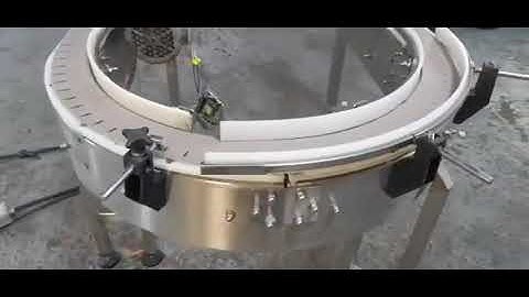 BID ON EQUIPMENT Item: 370254 - U Turn Table Top Chain Conveyor