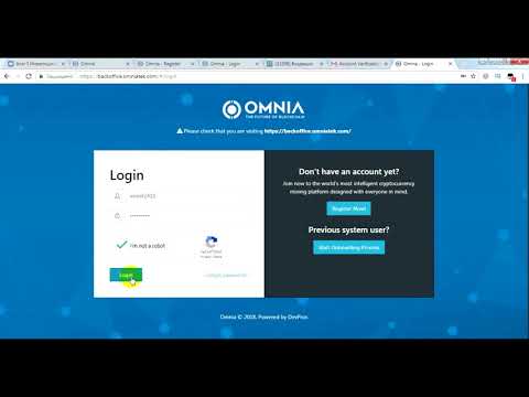 Omnia tech Простая регистрация и оплата кабинета.