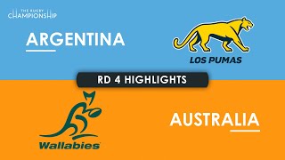 Thumbnail for HIGHLIGHTS | ARGENTINA v AUSTRALIA | The Rugby Championship 2024