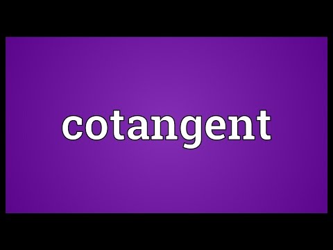Header of cotangent