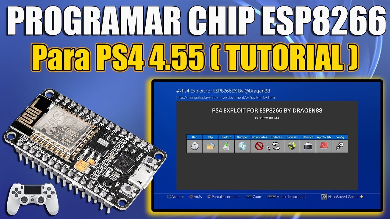 ESPS4ExploitServer: ESP8266 Arduino PS4 Exploit Server by Treyjazz | PSXHAX  - PSXHACKS