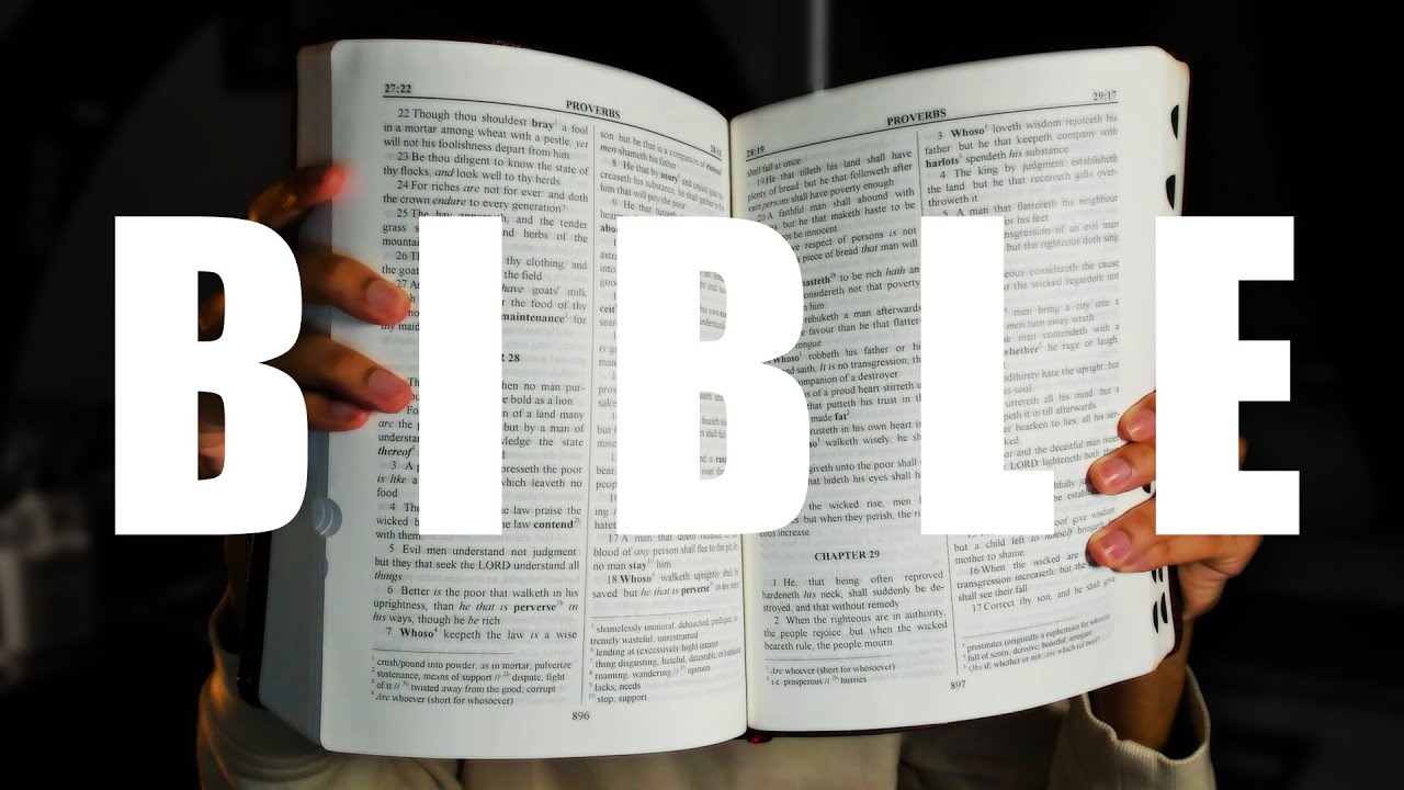 How and Where To Start Reading The Bible For Beginners - YouTube