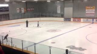 Matthew Power Skating Time trials