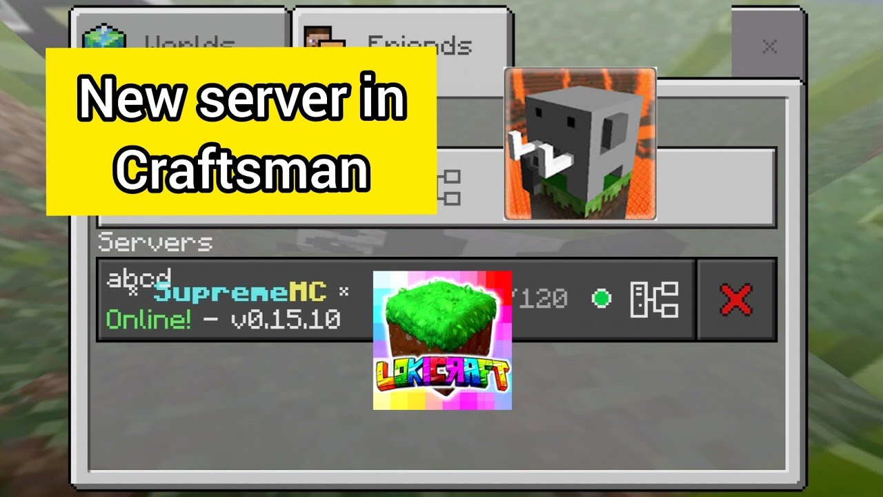 How to join server in craftsman