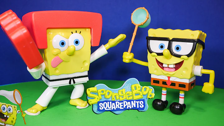 Sponge Squarepants Bob Talking Figures a Toy Unboxing