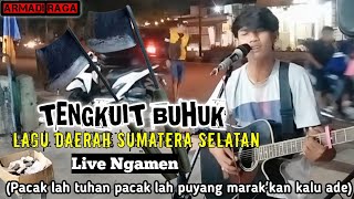 Tengkuit buhuk (armadi raga) lagu daerah sumatera selatan (SUMSEL) Live ngamen musisi jalanan