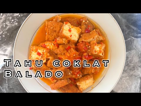 Resep Tahu Coklat Balado