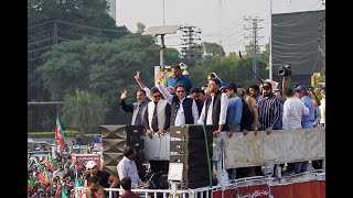 Chairman PTI Imran Khan Speech at Liberty Chowk in Lahore