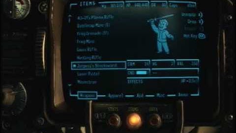 Fallout 3 DLC All weapons and Armor