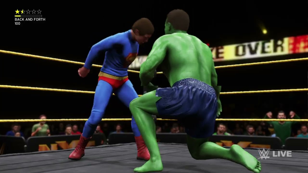 WWE 2K20　Hulk vs. Superman