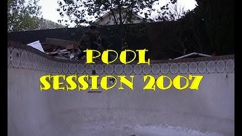 POOL SESSION 2007