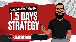 Most Important Video for CA Final IDT May 2026 | 36-Hour Revision Strategy or 1.5 days Strategy