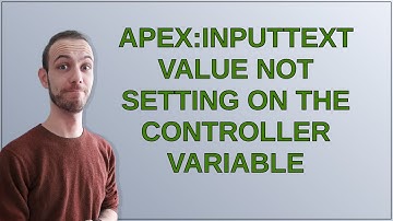 Salesforce: apex:InputText value not setting on the controller variable
