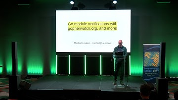 Go module notifications with gopherwatch.org, and more! - Mechiel Lukkien