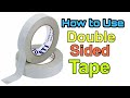 How to use double sided tape  creator boy  inventious