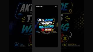 Control System #theory #AKTU Decode#ControlSystem #AKTU #AKTUDecode #plz_subscribe_my_channel