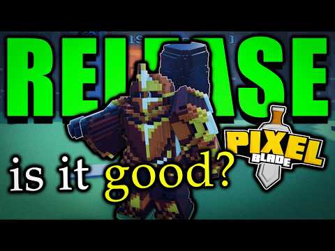 THIS ROBLOX RPG FINALLY RELEASED... (Pixel Blade FULL RELEASE)