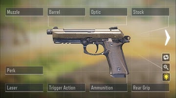 Cod Mobile : All Renetti gunsmith attachments ! (MAX level)