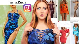 I Bought UNREALISTIC Instagram Brand Dresses *disaster* image