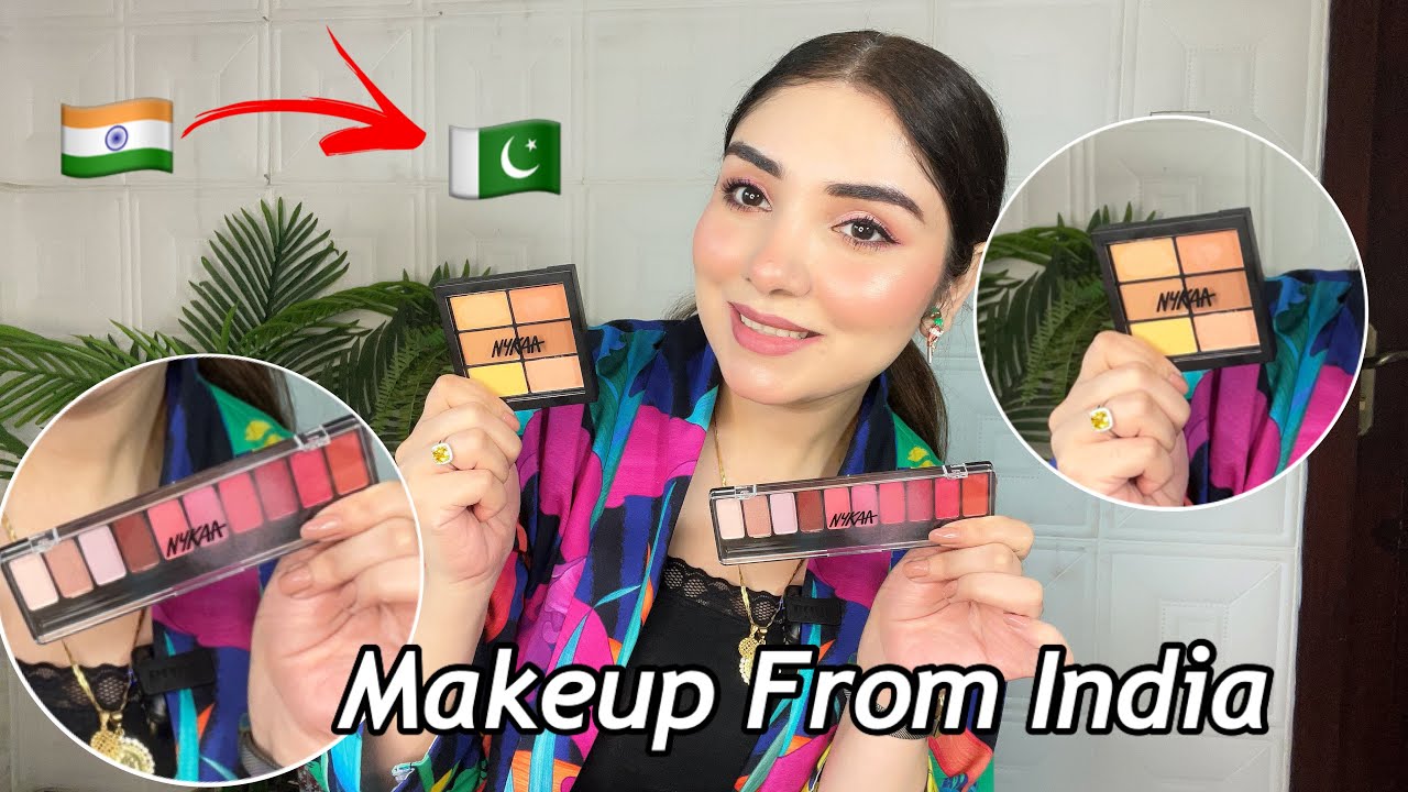 Pakistani Youtuber Trying Indian Famous Makeup From Nykaa || First Impression