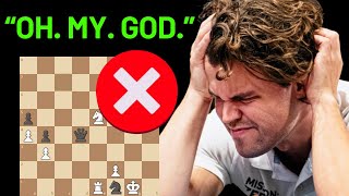 Magnus Carlsen's Nervous System Just Collapsed