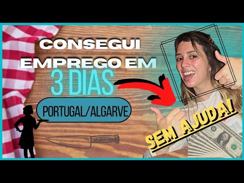 [2022] Como conseguir emprego em Portugal (Algarve) #trabalharemportugal