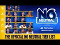 The OFFICIAL No Neutral Character TIER LIST feat. RobTV & Brian F