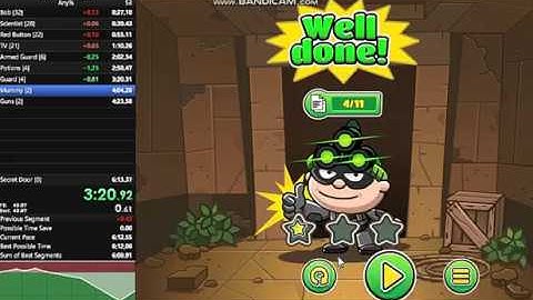 Bob the Robber 3 Any% low 6:12 pace into level 10