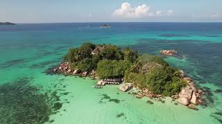 Cafe des Artes Praslin - DJI Air2S AeriaLog Seychelles 🇸🇨 2022 Berjaia Beach