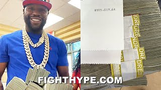 FLOYD MAYWEATHER GETS $1.5 MILLION JUST FOR TALKING 30 MINUTES; COLLECTS 
