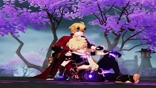 Thoma Saves Aether Genshin Impact Cutscene