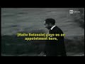 Haile selassierare interview  haile selassie intervista rara eng  ita