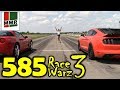 NO PREP STREET RACING at Airport | 585 Race Warz 3