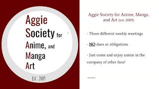 Aggie-SAMA 2021 Spring Informational