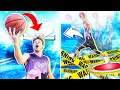 Impossible TRICKSHOT Basketball Obstacle Course Challenge