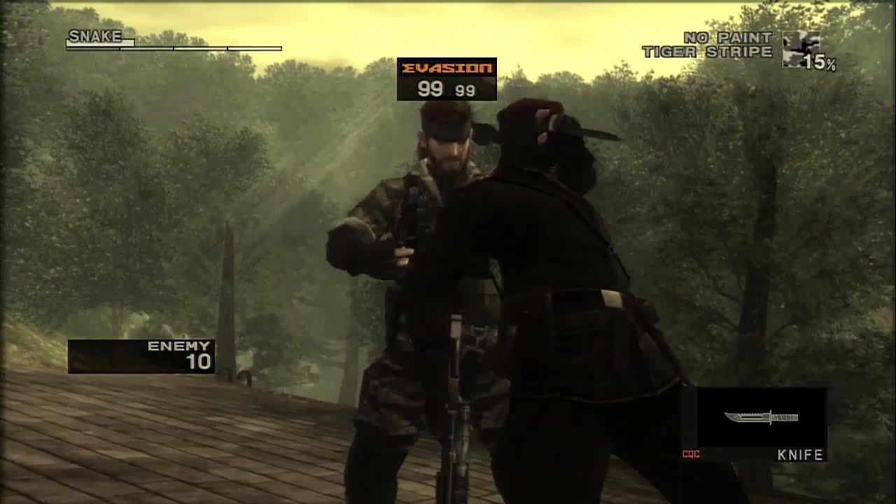 Mgs3 Hd Eu Extreme 山猫部隊攻略 64手シリーズ 其の39 斬奪 Ocelot Unit Fights 11 15 Youtube
