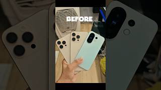 IPhone 16 Pro Max &amp; Vivo x200fe Gets FULL BODY Matte Protector 🤑⚡ #protector #kvcorporation #shorts