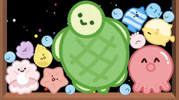 Whale is a Mammal - Merge Fish Evolution (Water Watermelon Game) 2048 Balls: Drop Game, Cute Puzzle