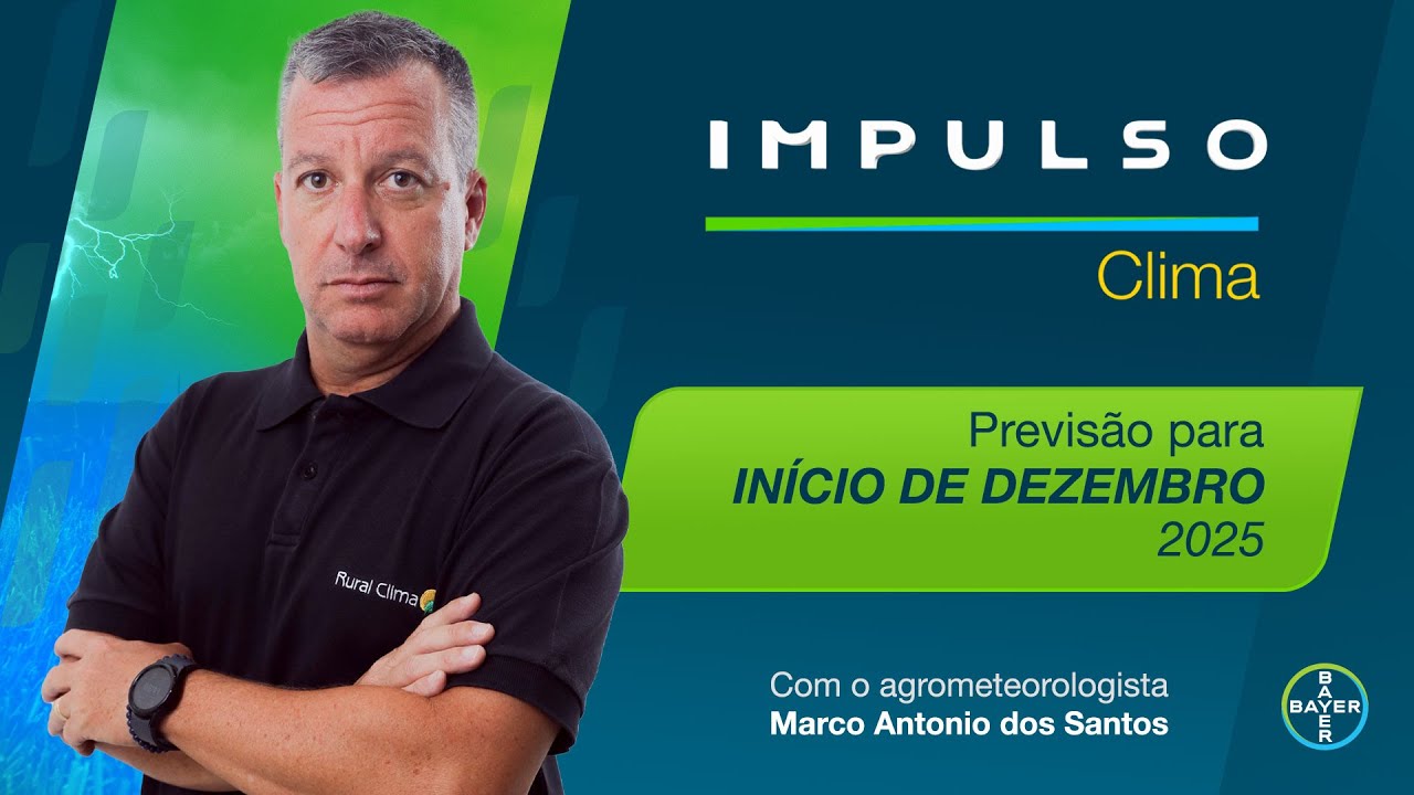 Dezembro começa com chuva | Impulso Clima