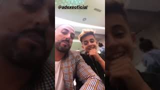 Adexe con ivan troyano en los premios dial 14/3/2019