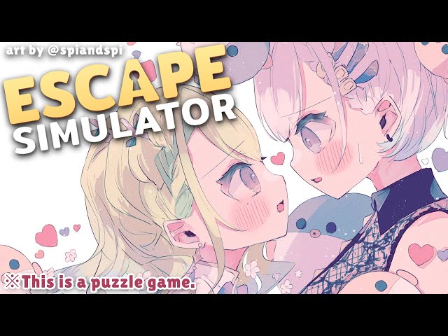 【Escape Simulator】SEEK A WAY OUT with Fauna #CeReines【Reine/hololiveID 2nd gen】のサムネイル