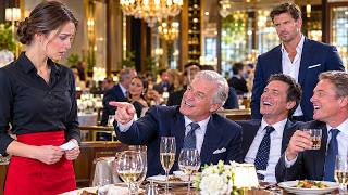 3 Rich Men Refused to Pay the Shy Waitress—Until a Billionaire Dad Stepped In