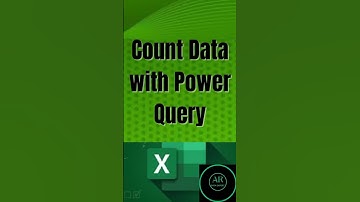 Count Data Fast in Excel with Power Query|#shorts #viral #viralvideo  #excel #exceltips