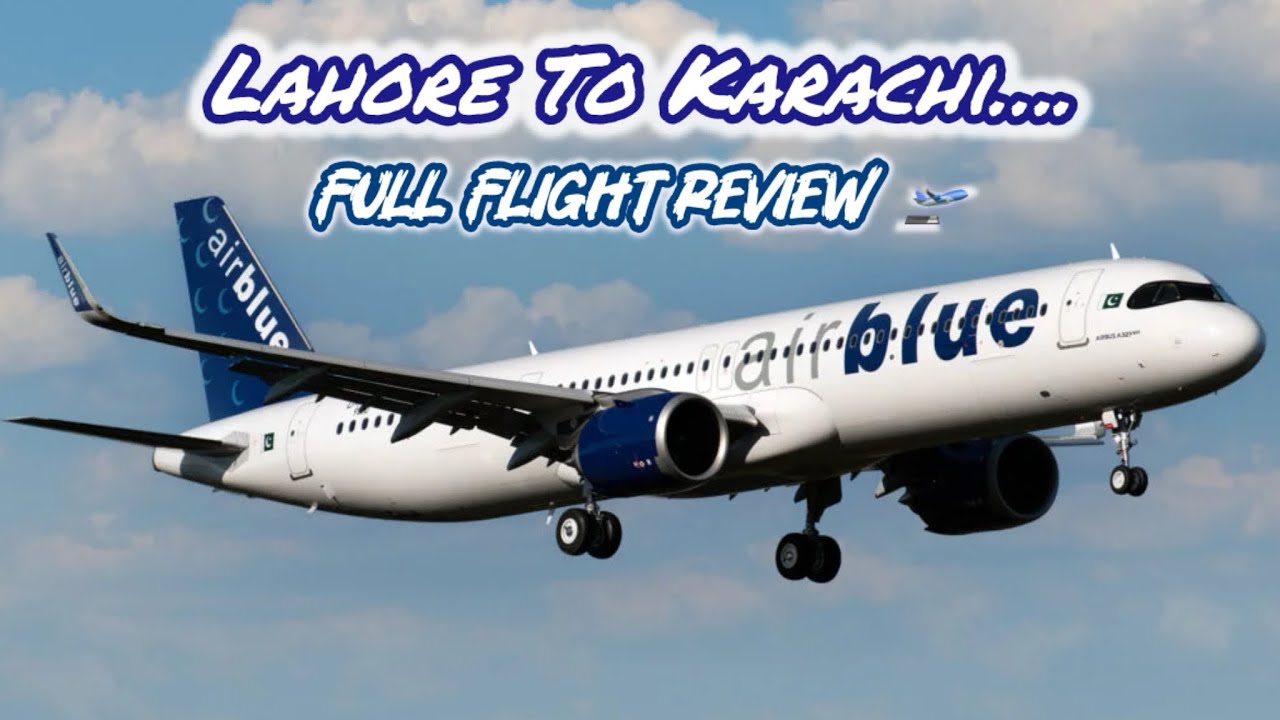 Airblue Flight Review ✈️  | Food, Comfort & Overall Experience