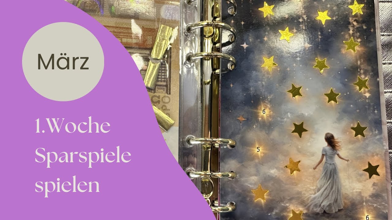 1. Woche Sparspiele spielen im März #budgeting #sparspiele 