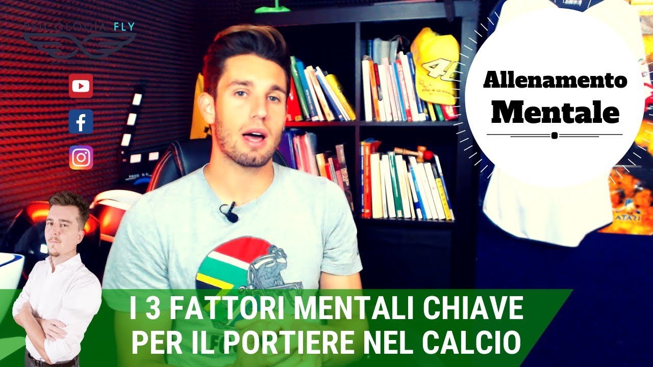 I 3 Fattori Mentali Chiave... per il Portiere nel Calcio (ft R. Piscitelli) - Psicologia dello Sport